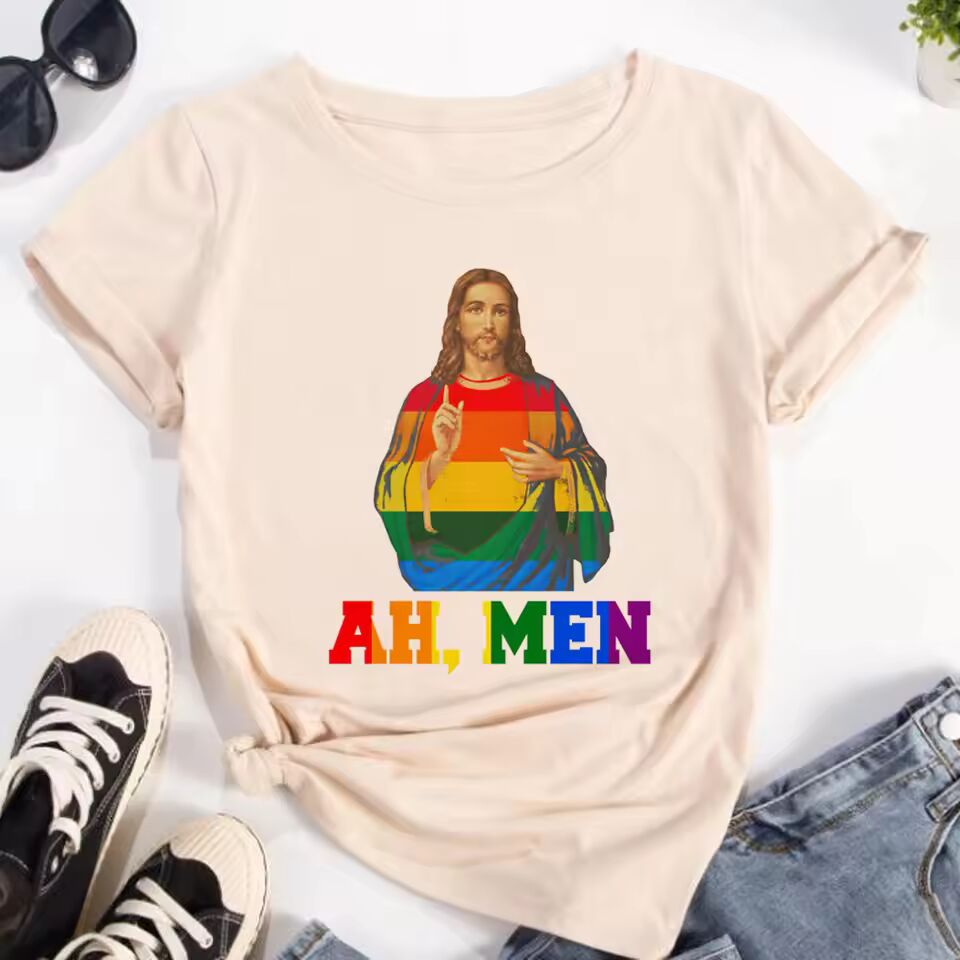 Pride Lgbt Lgbtq t shirt girl Grunge Digital Pop Culture 2000s Psychedelic t shirt 2000s korean clothes Psychedelic harajuku