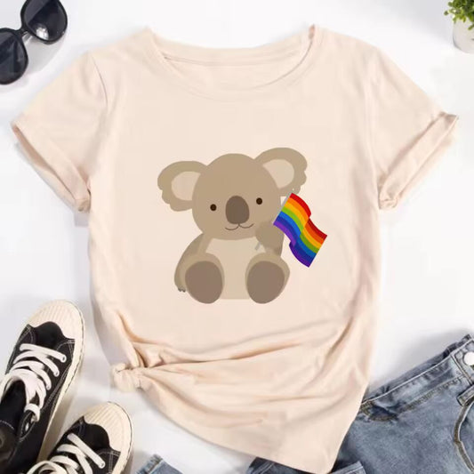 Pride Lgbt Lgbtq t shirt girl Grunge Digital Pop Culture 2000s Psychedelic t shirt 2000s korean clothes Psychedelic harajuku