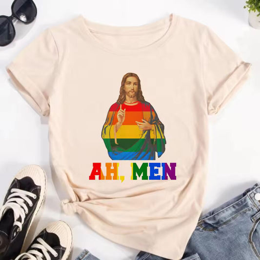 Pride Lgbt Lgbtq t shirt girl Grunge Digital Pop Culture 2000s Psychedelic t shirt 2000s korean clothes Psychedelic harajuku